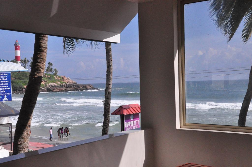 Pappukutty Beach Resort Kovalam Exteriör bild